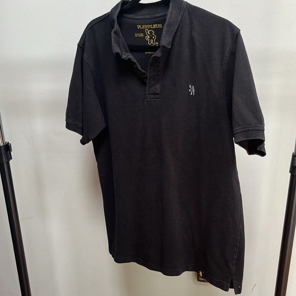 Pleepleus Polo Shirt Short Sleeve Size Large Monkey Logo - Picture 12 of 16